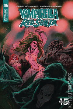 Variant Cover for Vampirella / Red Sonja #5