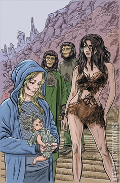 Variant Cover for Planet of the Apes: The Time of Man #1