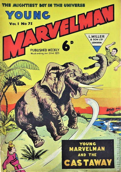 Cover art for Young Marvelman #75 