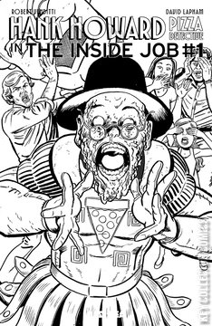 Variant Cover for Hank Howard, Pizza Detective: The Inside Job #1