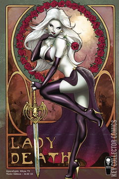 Variant Cover for Lady Death: Apocalyptic Abyss #2