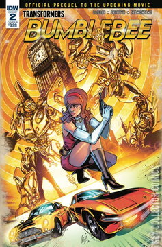 Variant Cover for Transformers: Bumblebee Movie Prequel #2