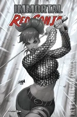 Variant Cover for Immortal Red Sonja #4