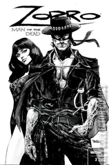 Variant Cover for Zorro: Man of the Dead #3