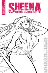 Variant Cover for Sheena, Queen of the Jungle #10