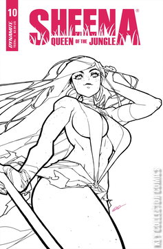 Variant Cover for Sheena, Queen of the Jungle #10
