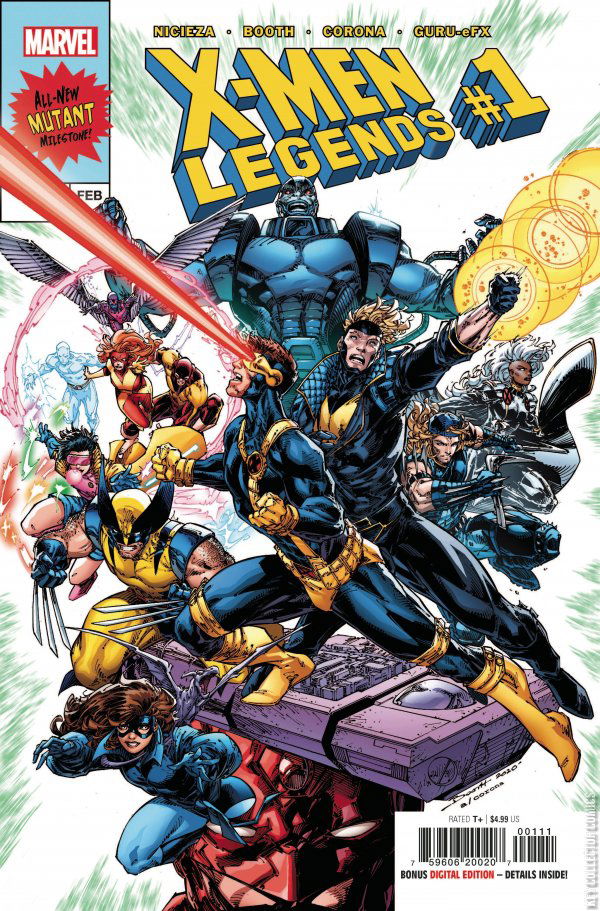 Cover art for X-Men: Legends #1