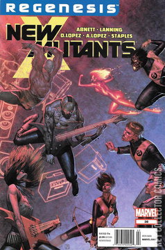 Variant Cover for New Mutants #36