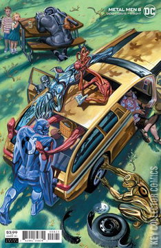 Variant Cover for Metal Men #8