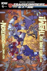 Variant Cover for Transformers vs. G.I. Joe #9