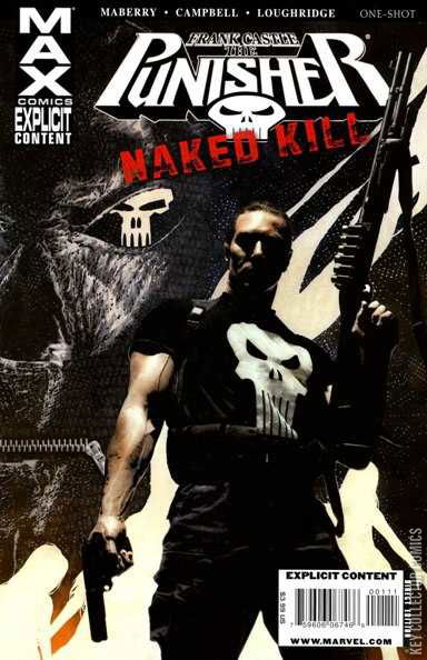 Punisher Naked Kill By Max Key Collector Comics