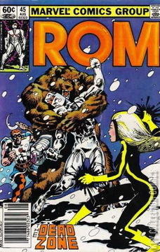 Variant Cover for ROM #45