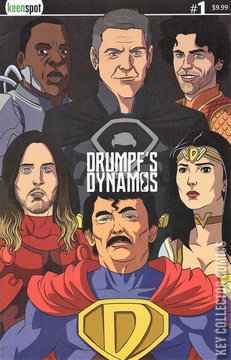 Variant Cover for Trump's Titans vs. Mandela Effect #1