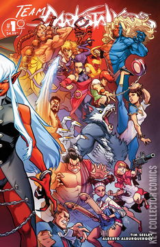 Variant Cover for Team Darkstalkers #1