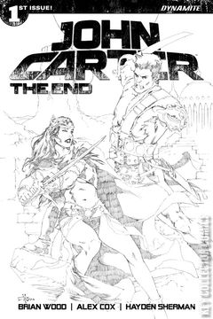Variant Cover for John Carter: The End #1