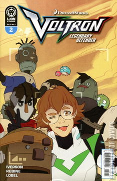 Variant Cover for Voltron: Legendary Defender #2