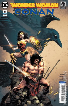 Variant Cover for Wonder Woman / Conan #6
