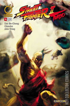 Variant Cover for Street Fighter II Turbo #9