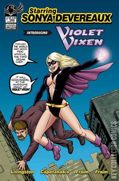 Variant Cover for Starring Sonya Devereaux: Violet Vixen #1