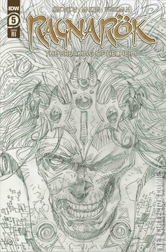 Variant Cover for Ragnarok: The Breaking of Helheim #5