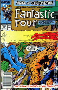 Variant Cover for Fantastic Four #336