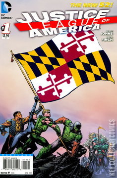 Variant Cover for Justice League of America #1