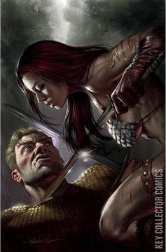 Variant Cover for Red Sonja: The Superpowers #4
