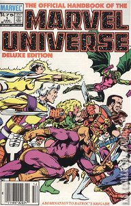The Official Handbook of the Marvel Universe - Deluxe Edition #1 
