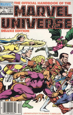 The Official Handbook of the Marvel Universe - Deluxe Edition