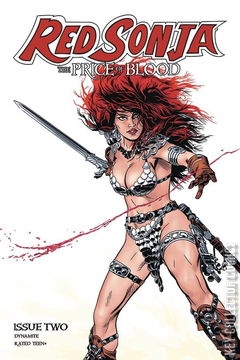 Variant Cover for Red Sonja: The Price of Blood #2