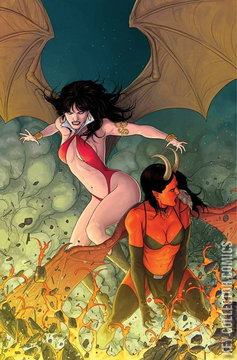 Variant Cover for Vampirella vs. Purgatori #5