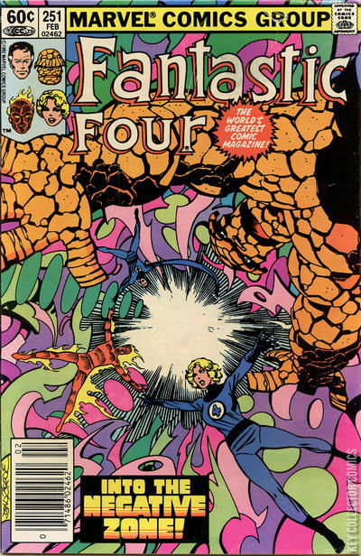 Variant Cover for Fantastic Four #251