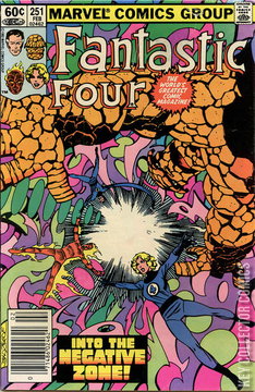 Variant Cover for Fantastic Four #251