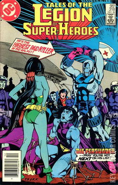 Variant Cover for Tales of the Legion of Super-Heroes #318