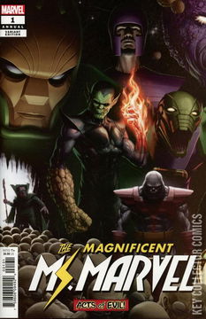Variant Cover for Magnificent Ms. Marvel Annual #1