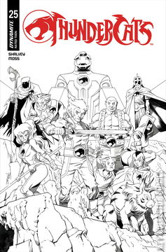 Variant Cover for Thundercats #25