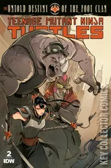 Variant Cover for Teenage Mutant Ninja Turtles: The Untold Destiny of the Foot Clan #2