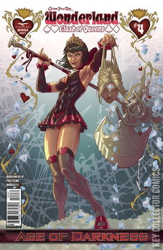 Variant Cover for Grimm Fairy Tales Presents: Wonderland - Clash of Queens #4
