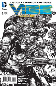 Variant Cover for Justice League of America's Vibe #2