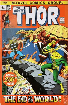 Variant Cover for Thor #200