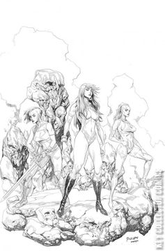 Variant Cover for Sacred Six #10