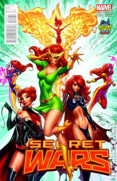 Variant Cover for Secret Wars #9