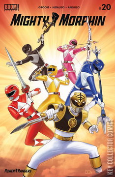 Variant Cover for Mighty Morphin #20