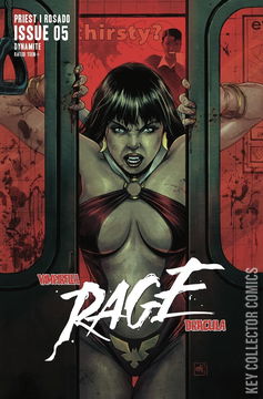 Variant Cover for Vampirella: Dracula Rage #5