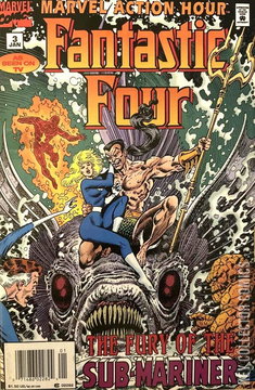 Variant Cover for Marvel Action Hour: Fantastic Four #3