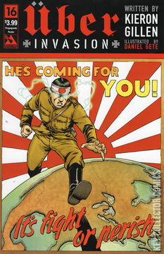 Variant Cover for Uber Invasion #16