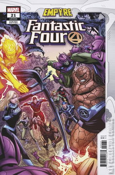 Variant Cover for Fantastic Four #21