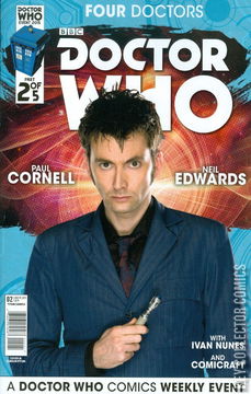 Variant Cover for Doctor Who: Four Doctors #2