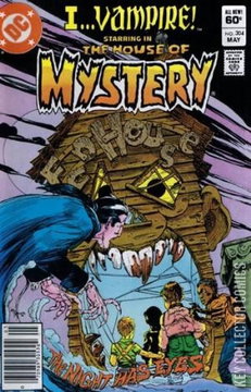 Variant Cover for House of Mystery #304