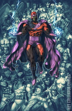 Variant Cover for X-Men: The Trial of Magneto #1